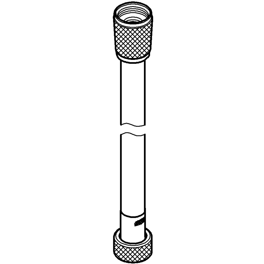 Furtun de dus GROHE Silverflex 28388GL1, 1.75m, auriu
