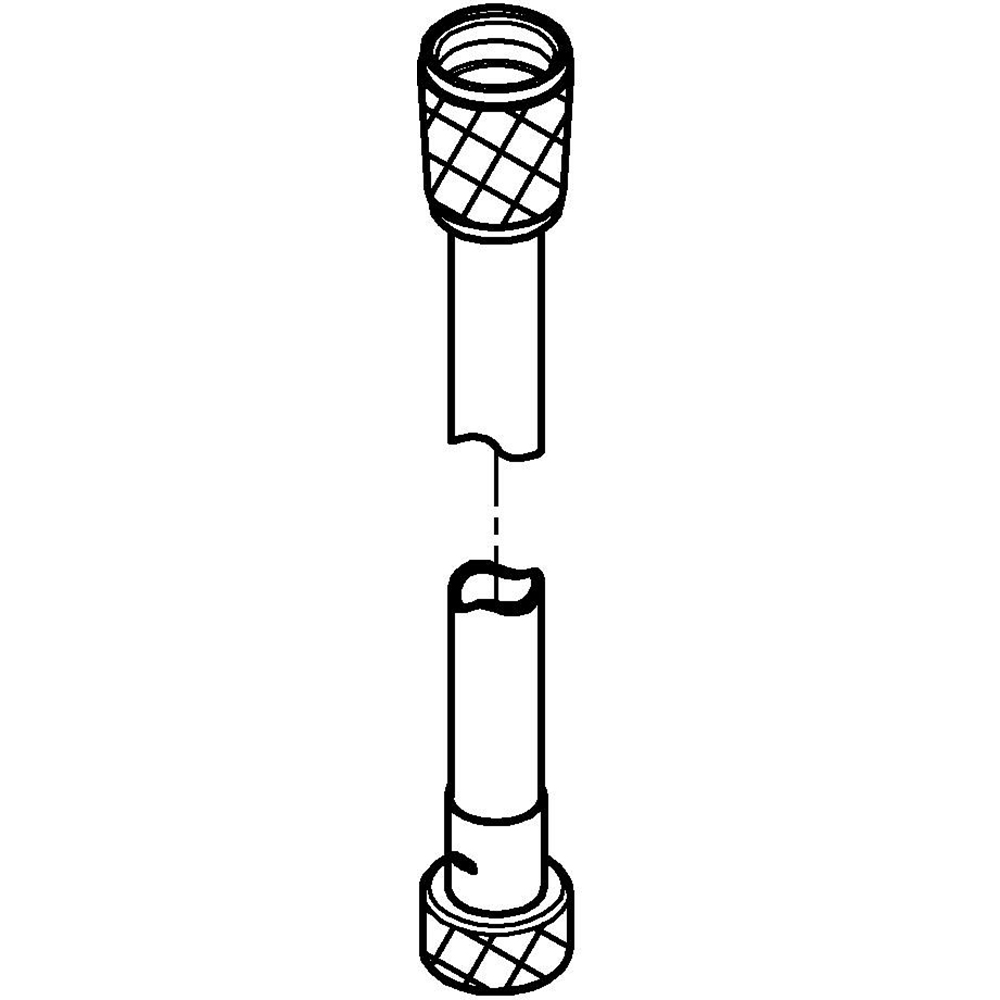 Furtun de dus GROHE Vitalio Flex 28742002, 1.75m, crom