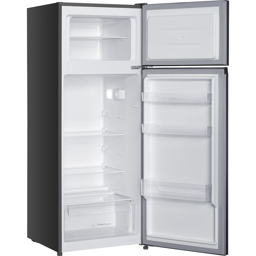 Frigider cu doua usi ARCTIC AD54206M40SS, 206 l, H 143 cm, Clasa E, argintiu
