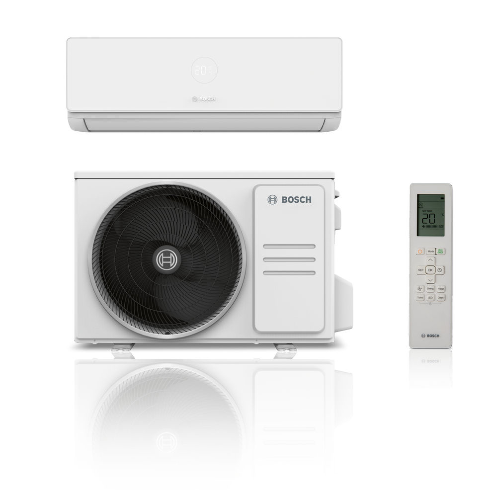Aer conditionat BOSCH Climate 4000i, 12000 BTU, A++/A++, Functie Incalzire, Inverter, Ionizare, alb