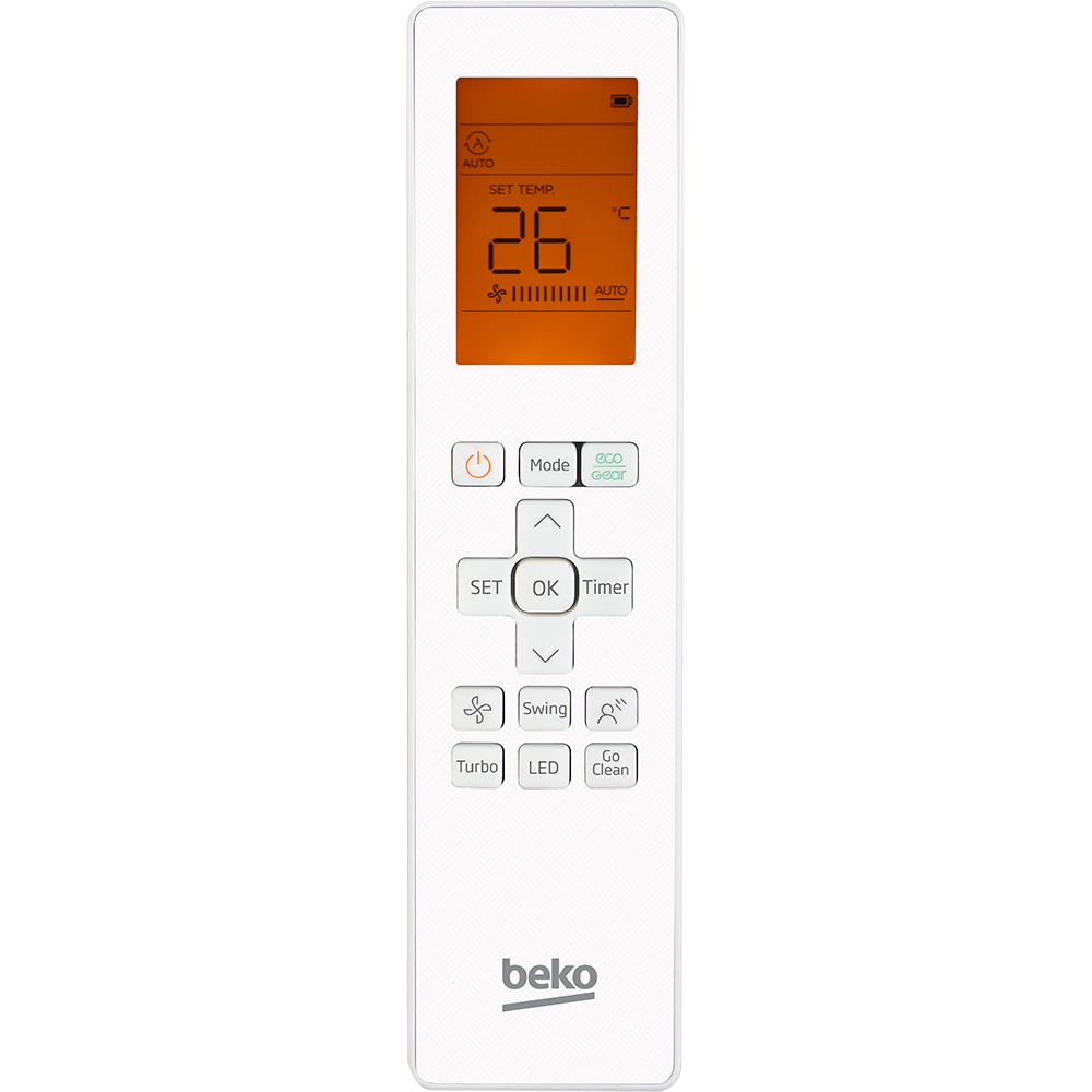 Aer conditionat BEKO BEHPG125, 12000 BTU, A++/A+, Wi-Fi, Functie Incalzire, Inverter, kit instalare inclus, alb