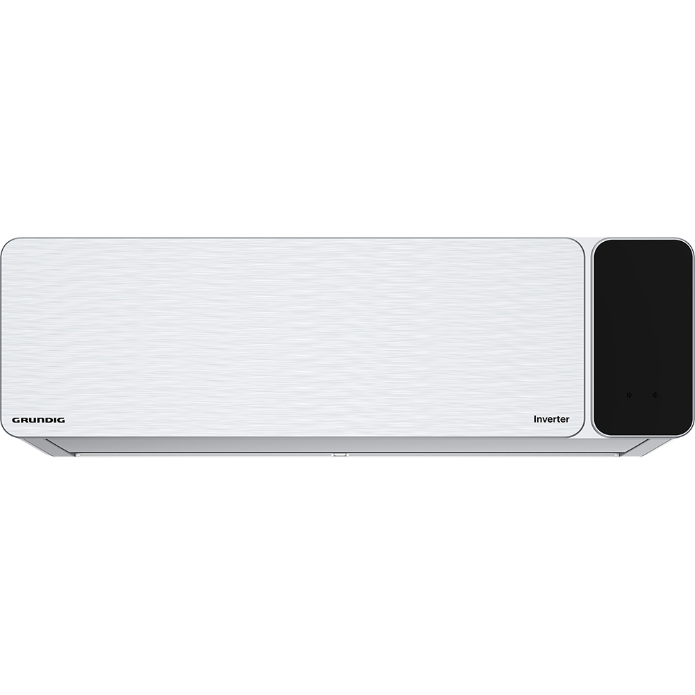 Aer conditionat GRUNDIG GEEPDH125,12000 BTU,A+++/A++, Wi-Fi, Functie Incalzire, Inverter, kit instalare inclus, argintiu