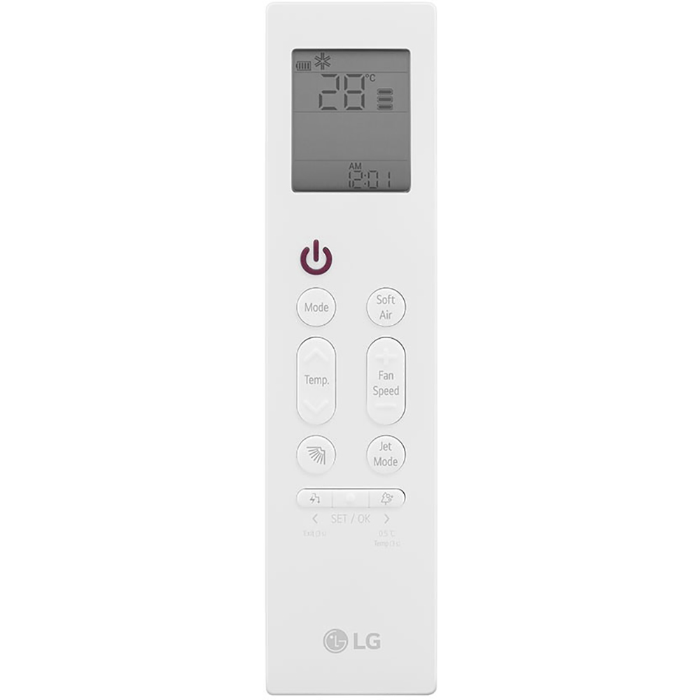 Aer conditionat LG Dualcool AI Deluxe, 18000 BTU, A++/A+, Inverter, Wi-Fi, alb