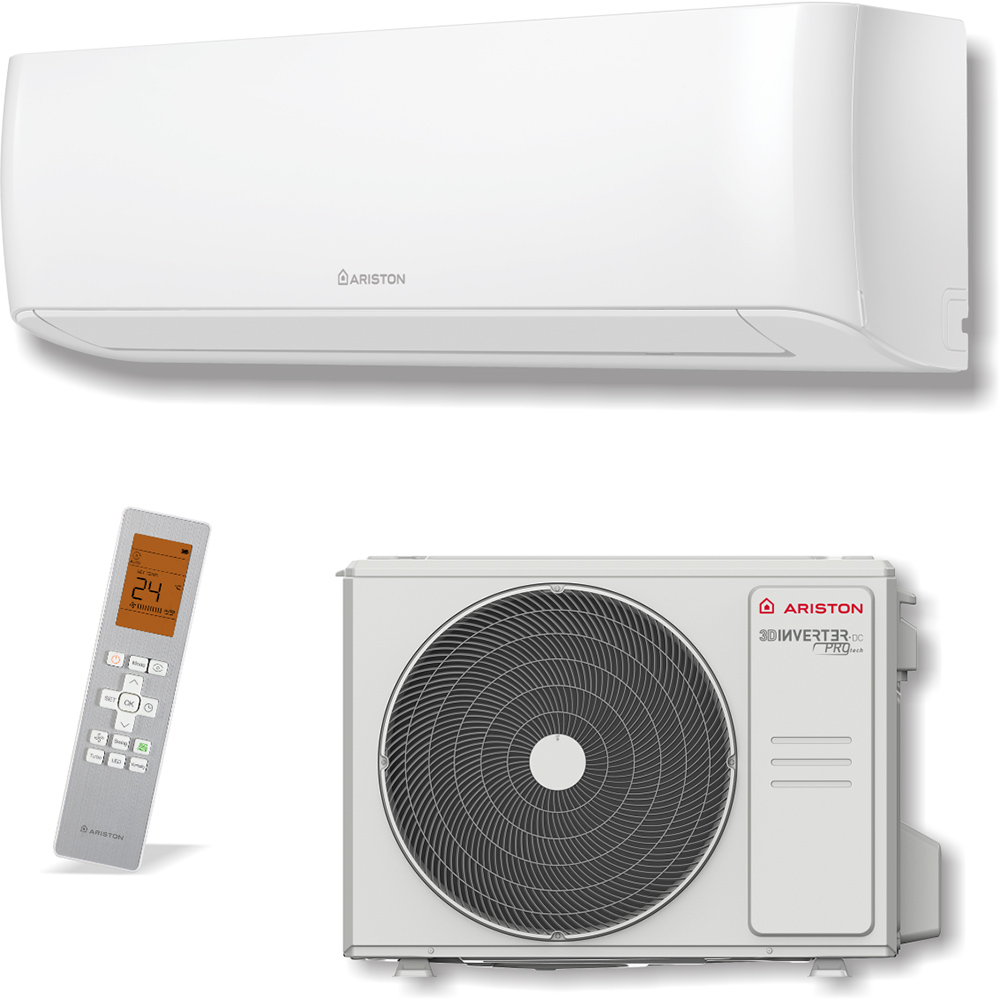 Aer conditionat ARISTON Kyris Net R32 50, 1800BTU, A+++/A+++, Inverter, Functie Incalzire, Wi-Fi, alb