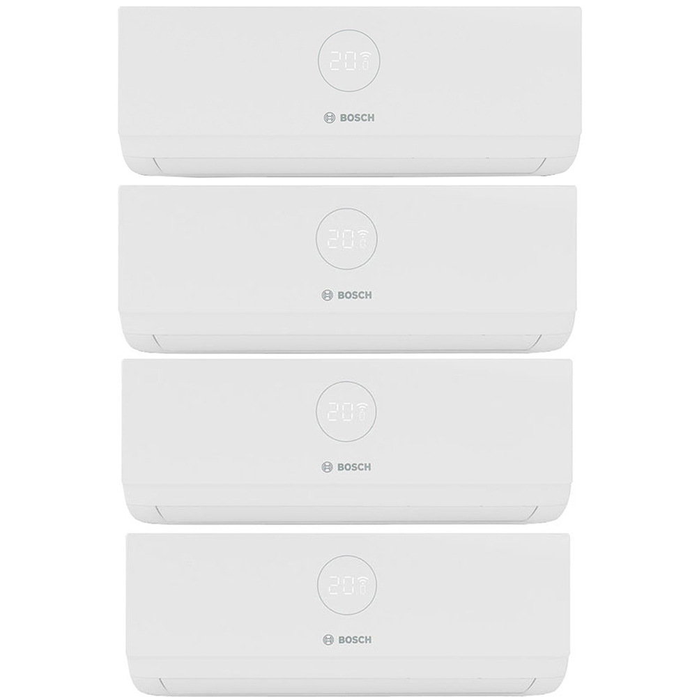 Sistem aer conditionat pentru 4 incaperi BOSCH 36I3, 3 x 9000BTU/1 x 12000BTU, A++/A+, Inverter, Afisaj, alb
