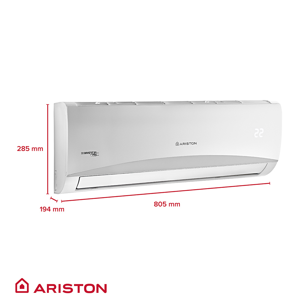 Aer conditionat ARISTON Prios, 12000BTU, A++/A+, Wi-Fi, Functie Incalzire, Inverter, alb