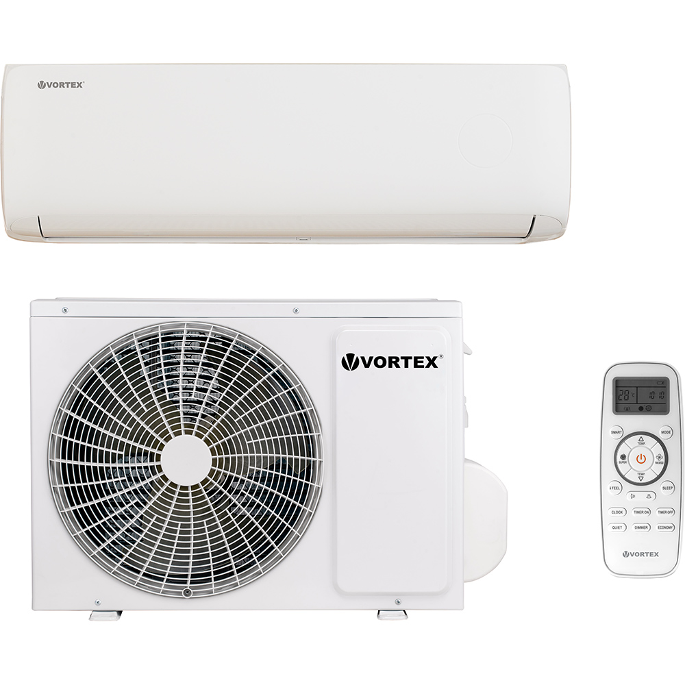 Aer conditionat VORTEX VAI1825CLW, 18000 BTU, A++/A+, Functie incalzire, Dezumidificare, iFeel, Filtru Carbon, 4D Air, Wi-Fi, kit instalare inclus, alb