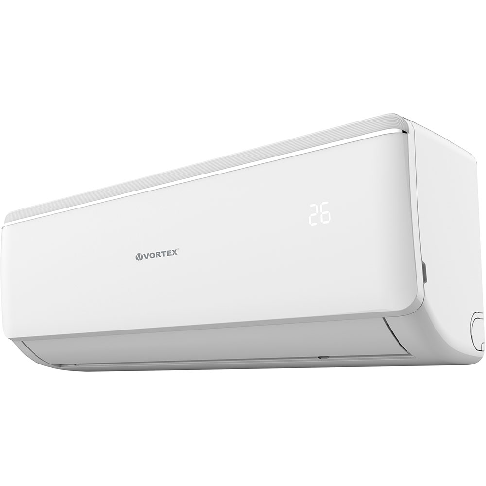 Aer conditionat VORTEX VAI2425FFW, 24000 BTU,A++/A+, Wi-Fi, Functie incalzire, Dezumidificare, iFeel, Inverter, kit instalare inclus, alb