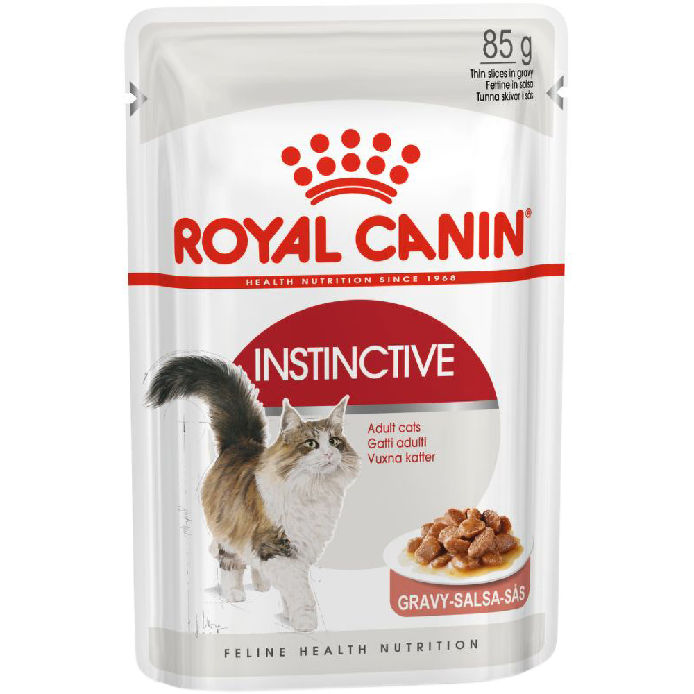 Hrana umeda pentru pisici ROYAL CANIN FHN Instinctive Gravy, Adult, Peste in sos, 85 g