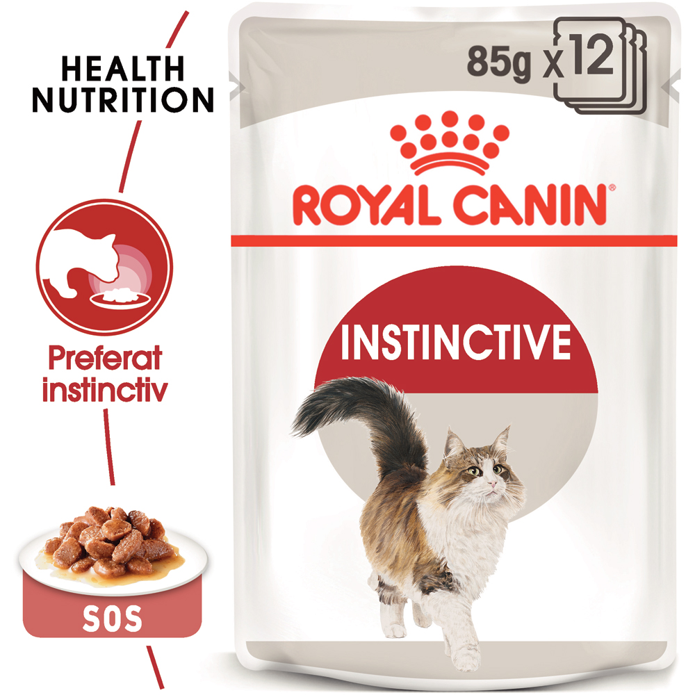 Hrana umeda pentru pisici ROYAL CANIN FHN Instinctive Gravy, Adult, Peste in sos, 85 g