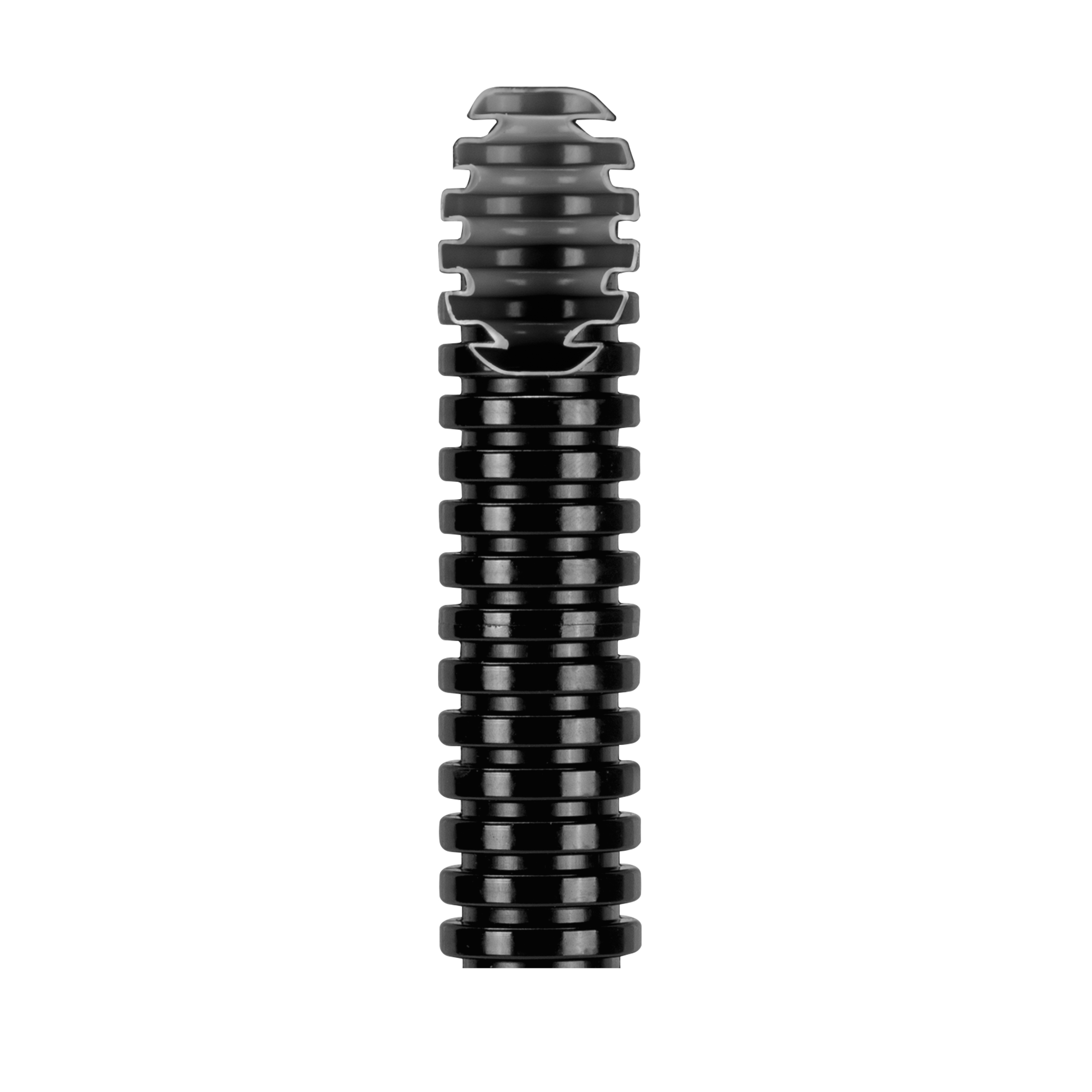 Tub flexibil GEWISS DX15025R, 15/25, clasa medie, cu fir, negru