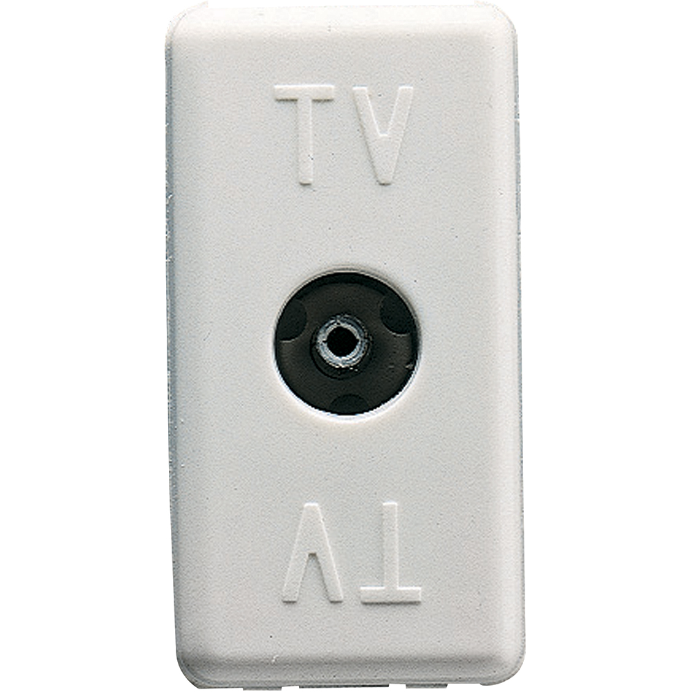 Priza TV GEWISS GW20228, IP20, alb