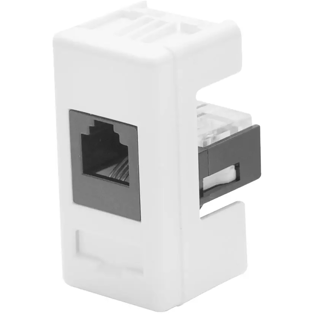 Priza telefon GEWISS GW20251, IP20, alb