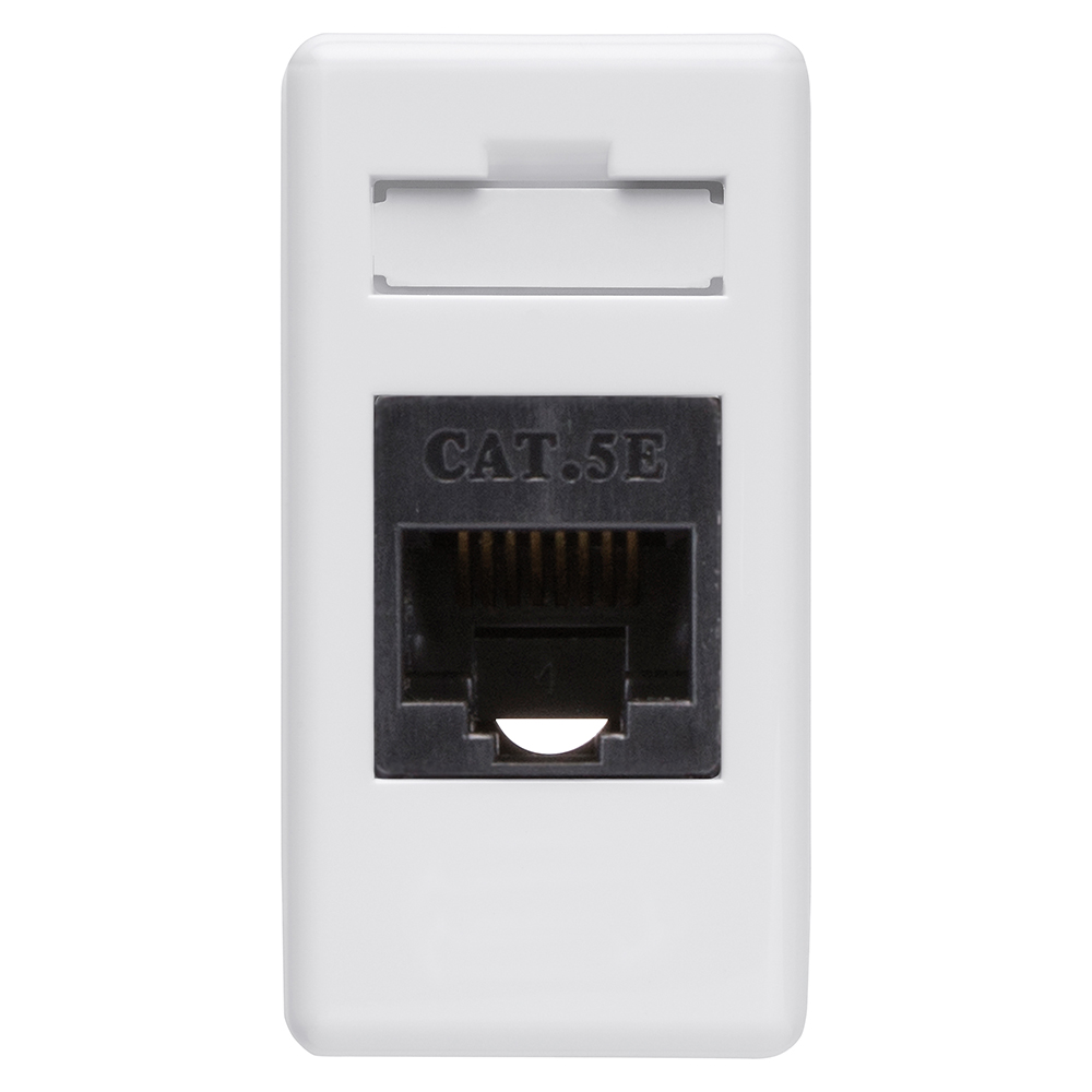 Priza internet GEWISS GW20271, IP20, alb