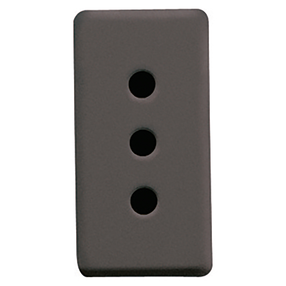 Priza GEWISS GW21201, IP20, 10A, 250V, negru