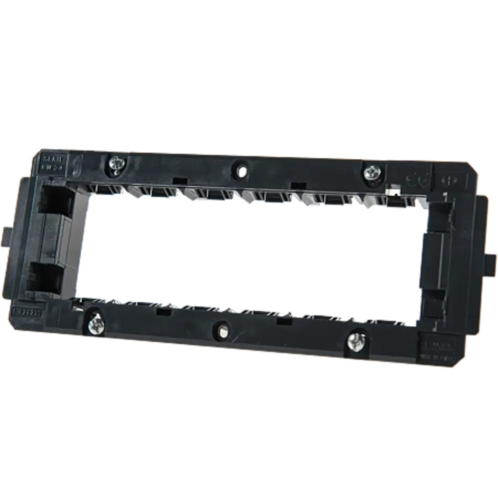 Rama suport GEWISS GW24230, 6 posturi, negru
