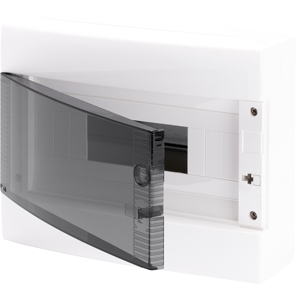 Tablou electric aparent GEWISS GW40043, 8 module, IP40, alb