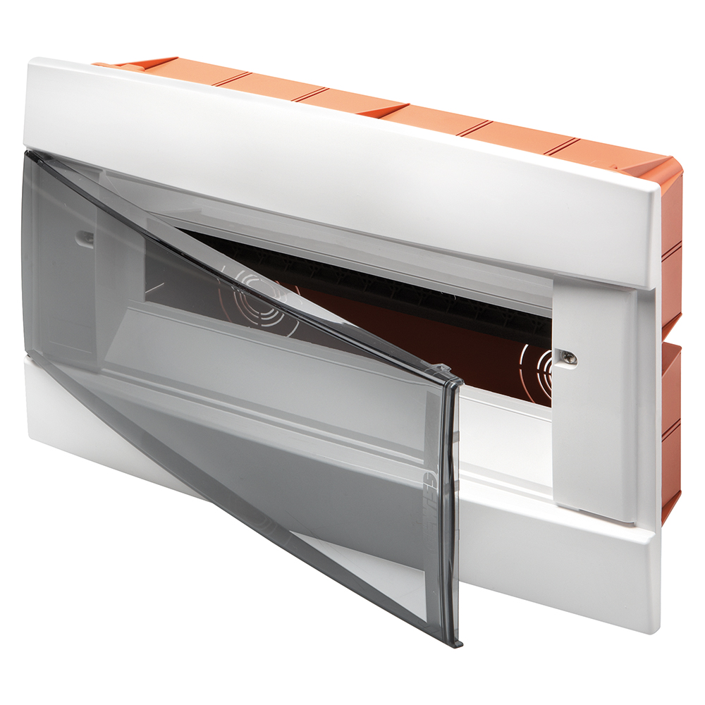 Tablou electric incastrat GEWISS GW40229TB, 12 module, IP40, alb