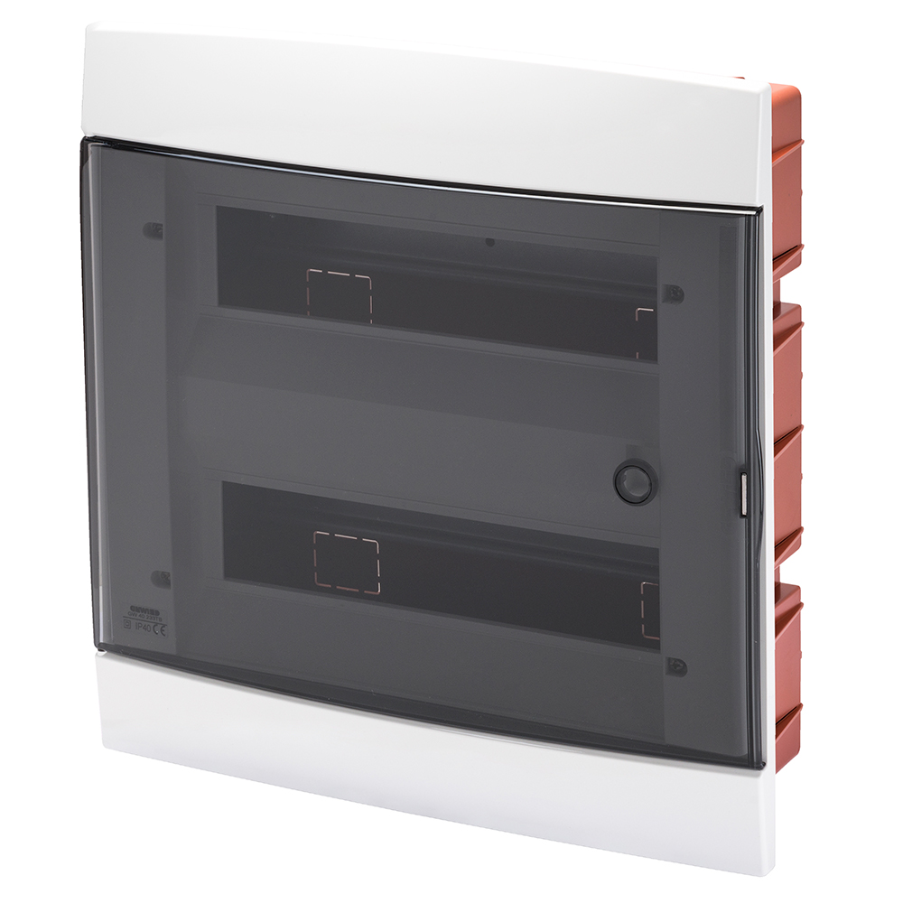 Tablou electric incastrat GEWISS GW40233TB, 24 module, IP40, alb