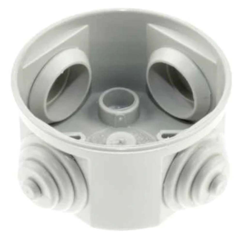 Doza GEWISS GW44001, 4 posturi, IP44, alb