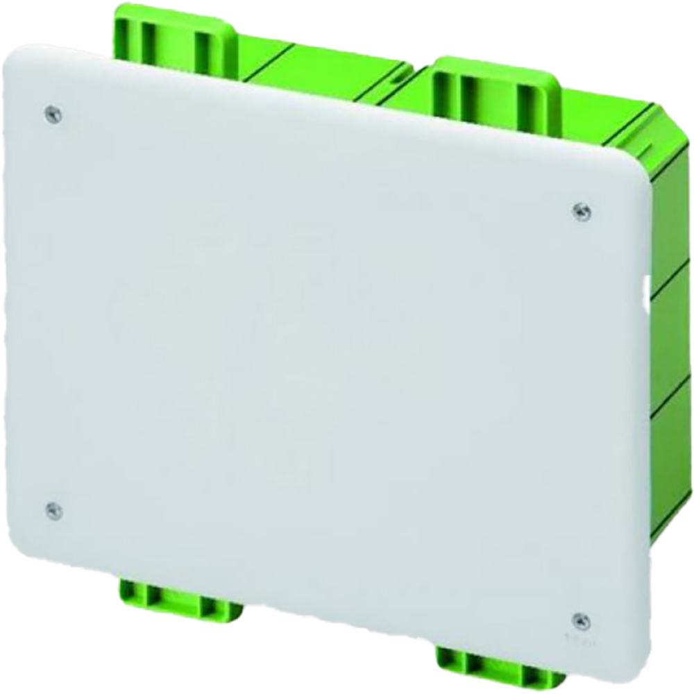 Doza GEWISS GW48006PM, 4,5 posturi, verde