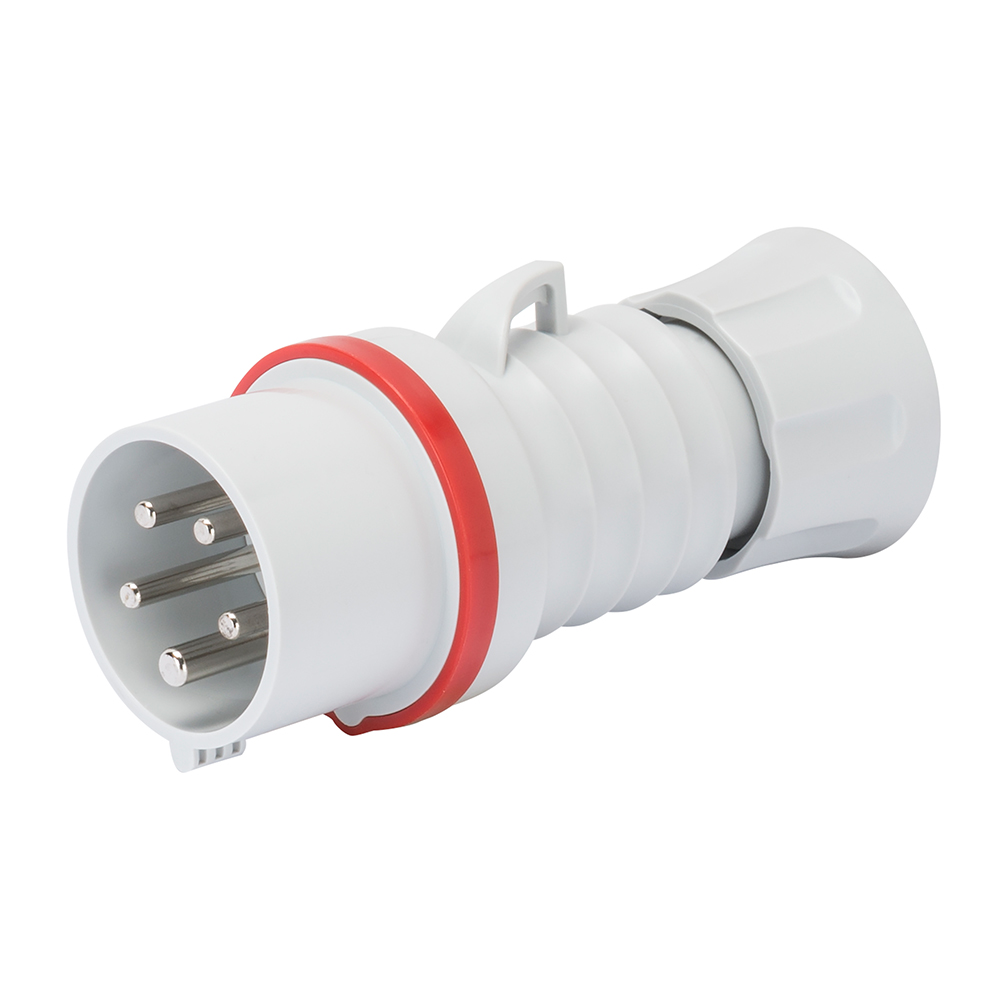 Fisa industriala GEWISS GW60009H, 3P+N+E, 16A, IP44, alb