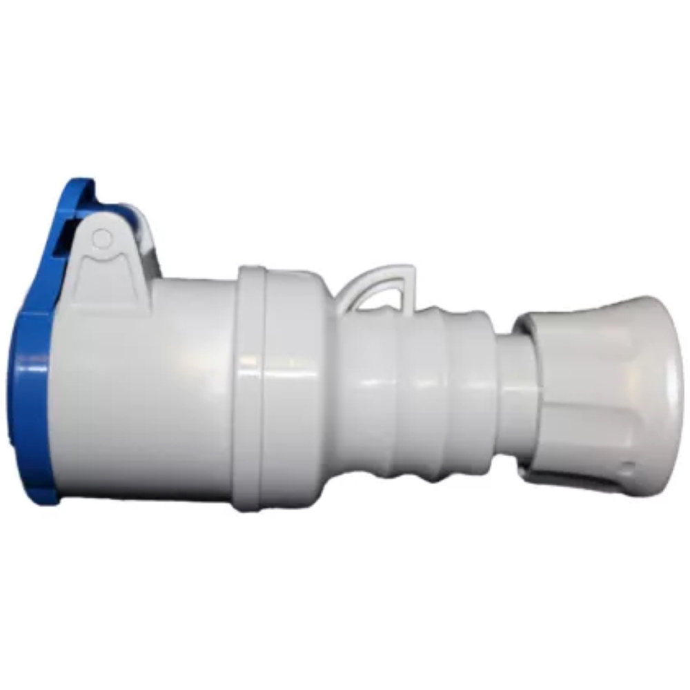 Cupla fisa GEWISS GW62004H, 2P+E, 16A, IP44, alb
