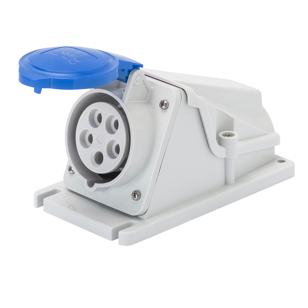Priza GEWISS GW62488, IP44, 32A, 230 V, gri