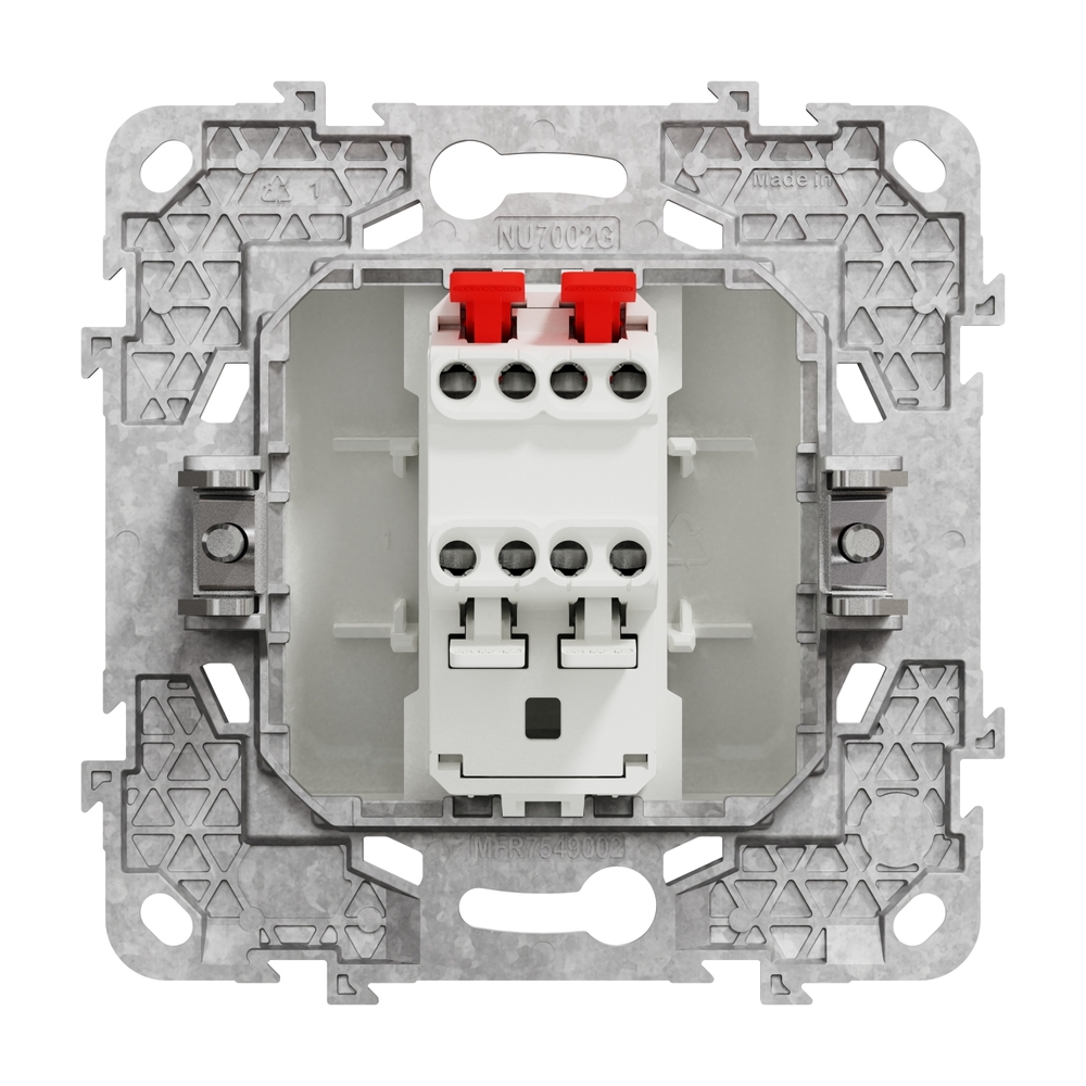 Intrerupator cruce SCHNEIDER NU520518Z, incastrat, 10A, IP20, alb