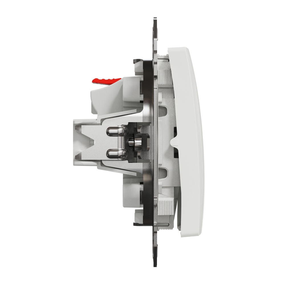 Intrerupator cu revenire SCHNEIDER SDD111111, incastrat, 10A, IP20, alb