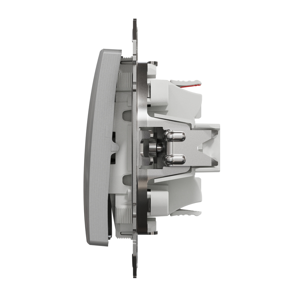 Intrerupator cap-scara SCHNEIDER SDD113106, incastrat, 10A, IP20, aluminiu