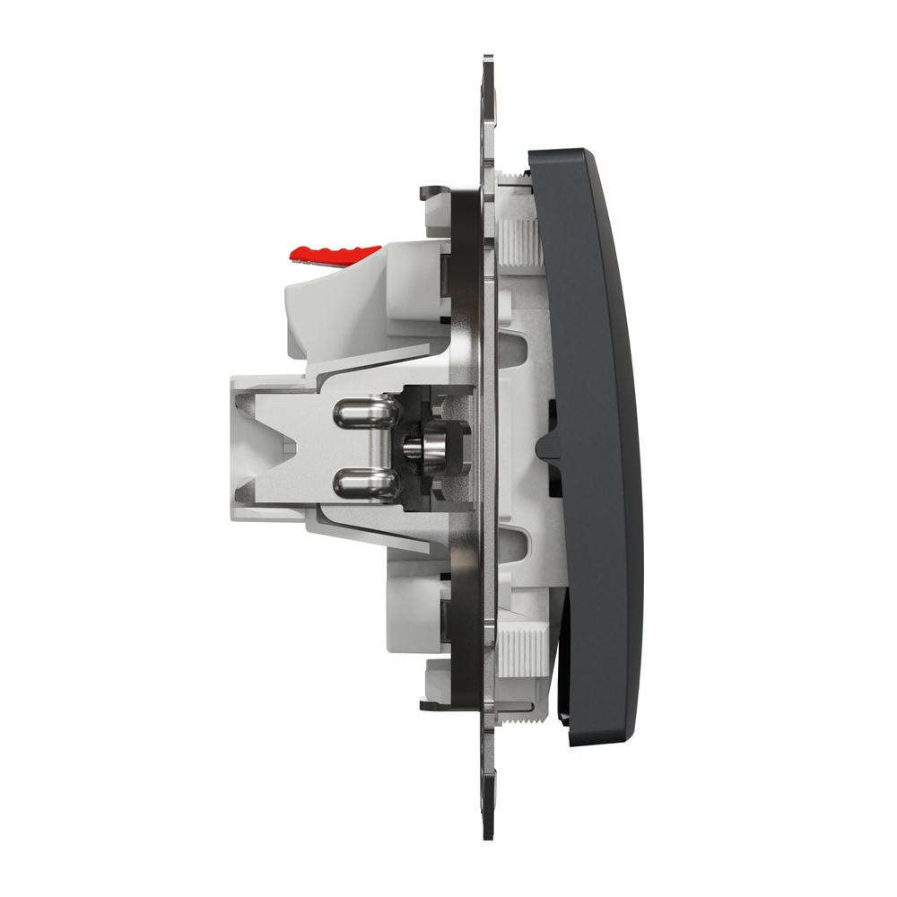 Intrerupator SCHNEIDER SDD114101, incastrat, 10A, IP20, antracit