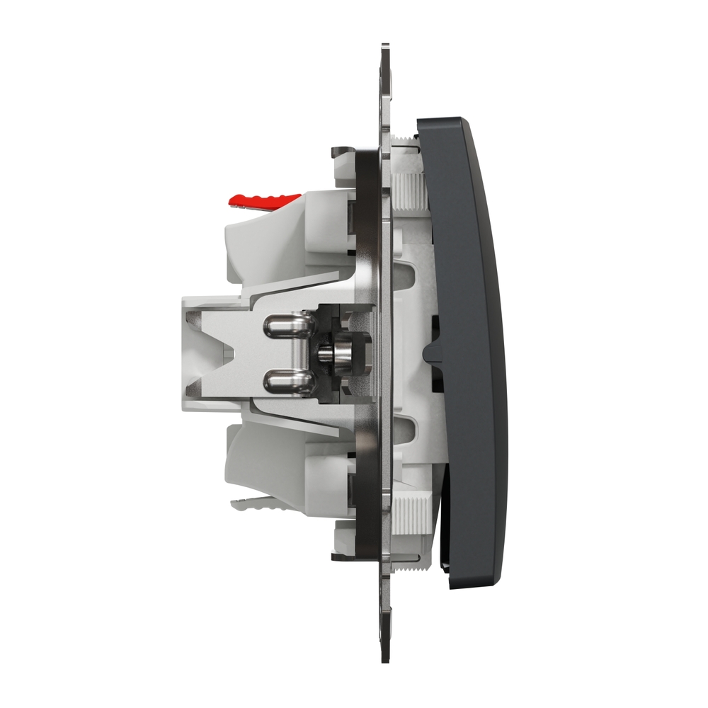 Intrerupator cap-scara SCHNEIDER SDD114106, incastrat, 10A, IP20, antracit