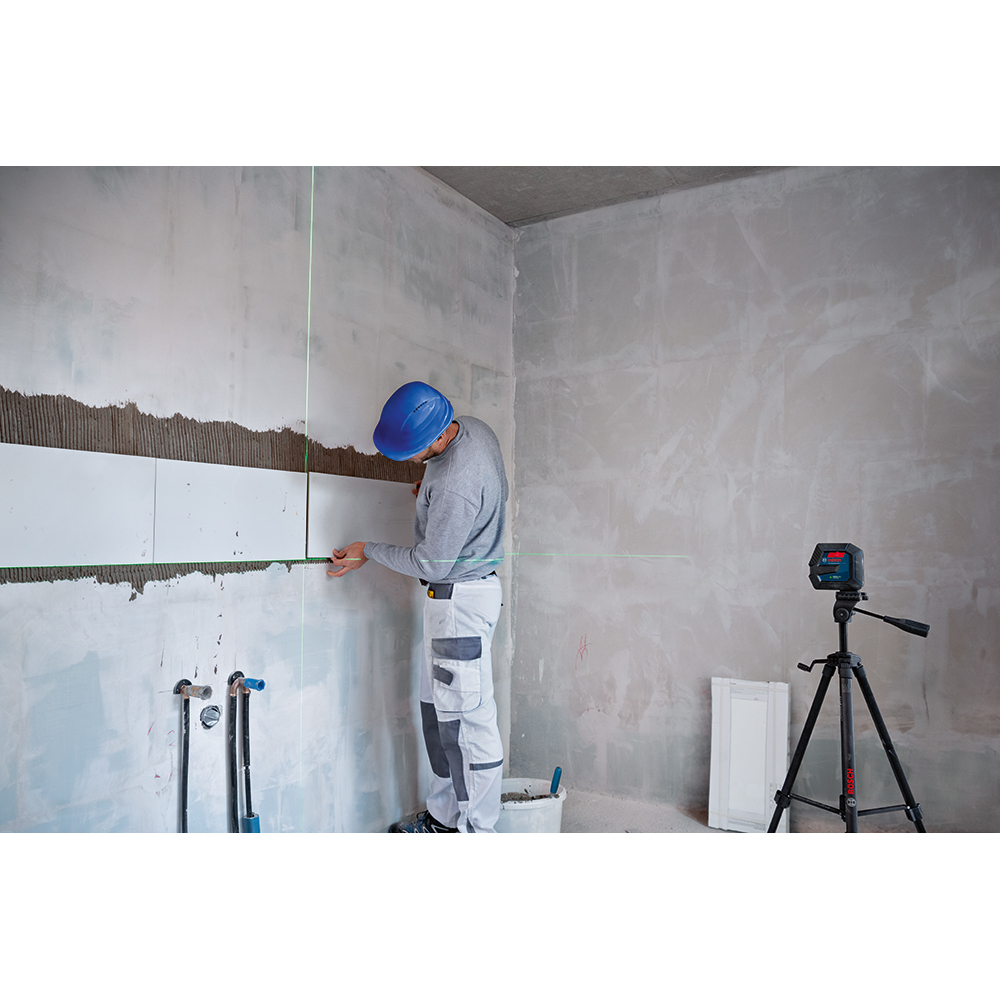 Nivela laser BOSCH PROFESSIONAL GLL 2-15G, raza 15m, albastru