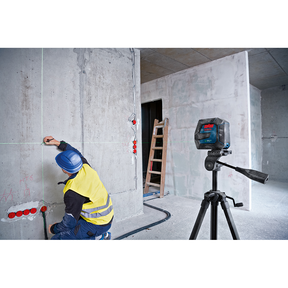 Nivela laser BOSCH PROFESSIONAL GLL 2-15G, raza 15m, albastru