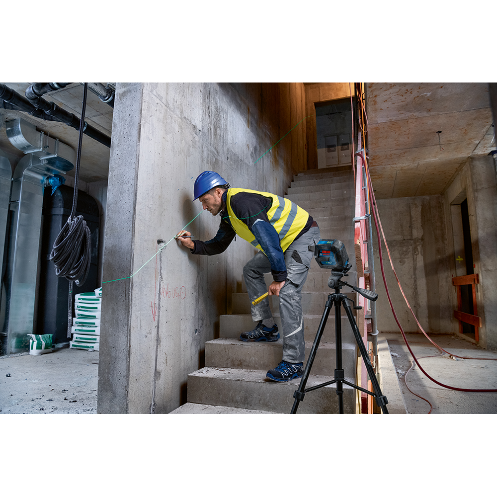 Nivela laser BOSCH PROFESSIONAL GLL 2-15G, raza 15m, albastru