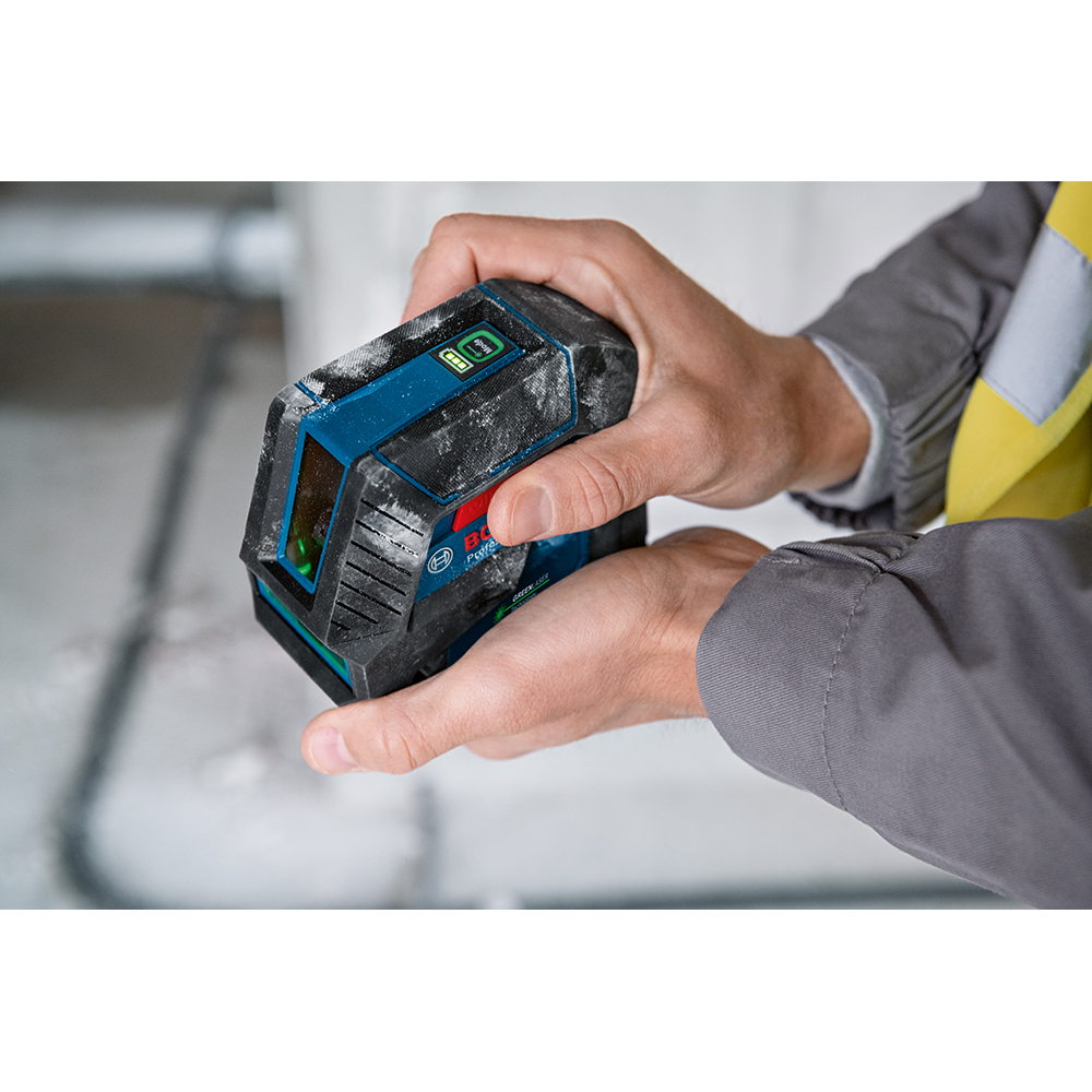 Nivela laser BOSCH PROFESSIONAL GLL 2-15G, raza 15m, albastru