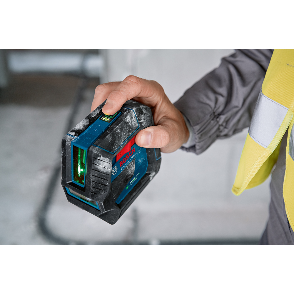 Nivela laser BOSCH PROFESSIONAL GLL 2-15G, raza 15m, albastru