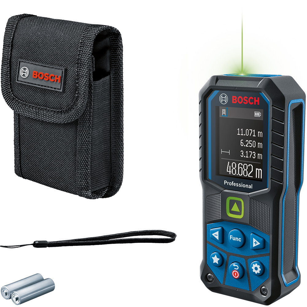 Telemetru BOSCH PROFESSIONAL GLM 50-25 C, raza 50m, albastru
