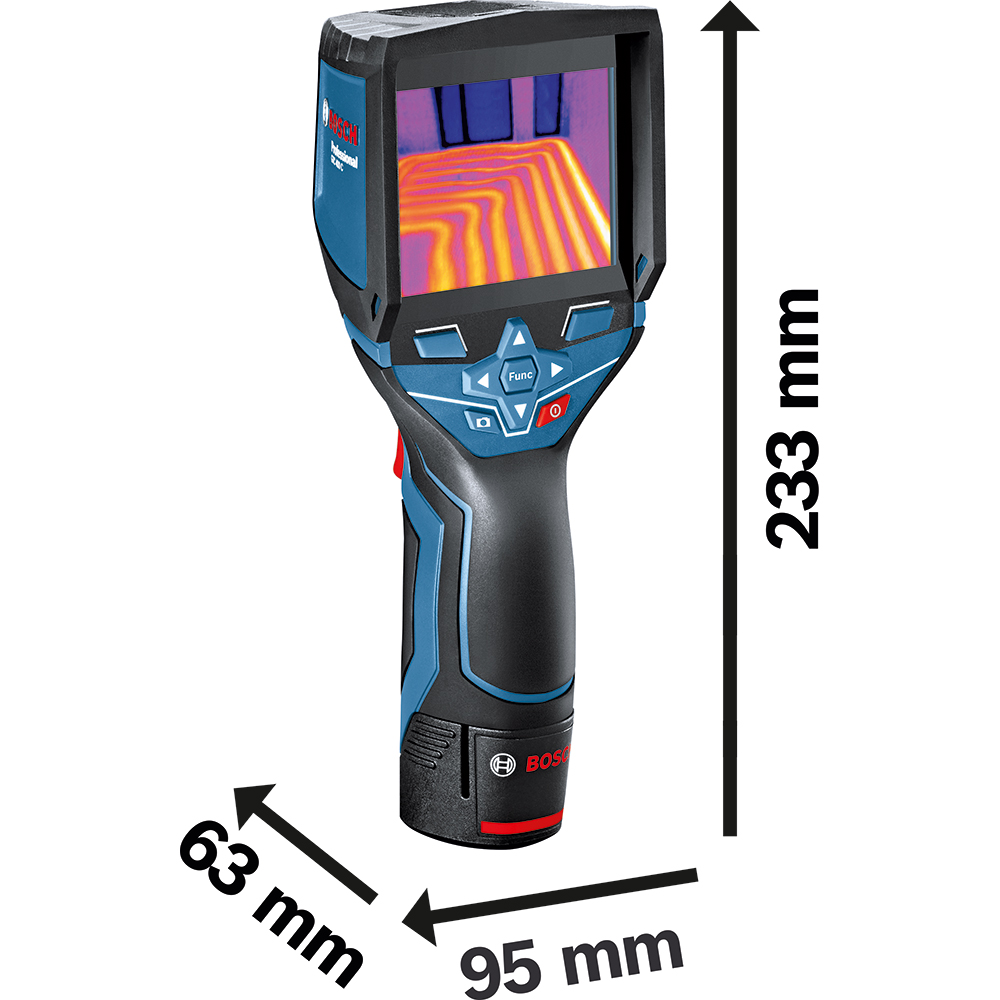 Camera termica BOSCH PROFESSIONAL GTC 400 C, albastru