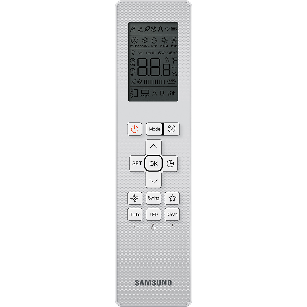 Aer conditionat SAMSUNG AR35, 12000 BTU, A++/A+, Wi-Fi, Functie Incalzire, Inverter, alb