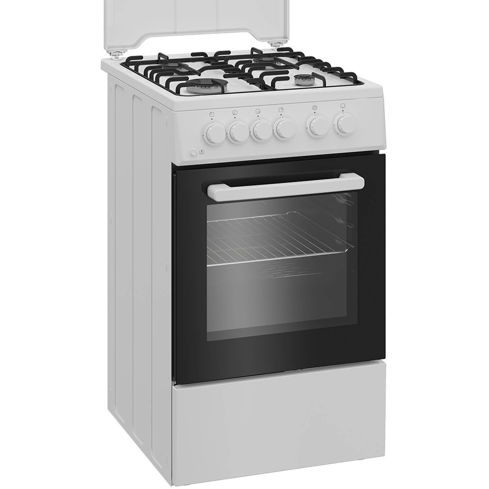 Aragaz ARCTIC AGM5610FL, 4 arzatoare, Gaz, L 50 cm, alb