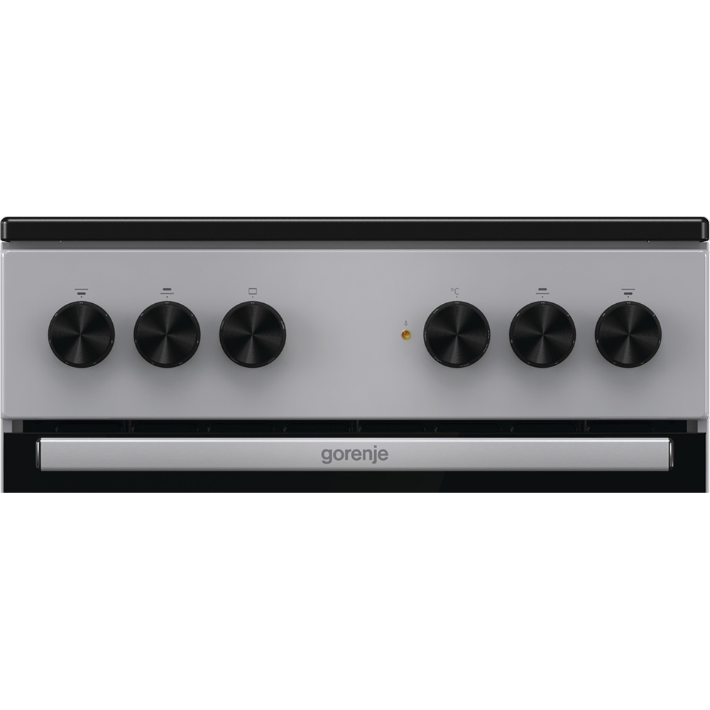 Aragaz GORENJE GEC5A12SG, 4 arzatoare, Electric, L 50 cm, gri