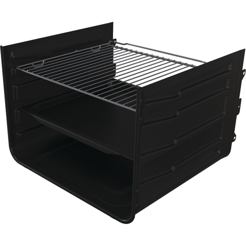 Aragaz GORENJE GEC5A12WG-B, 4 arzatoare, Electric, L 50 cm, alb