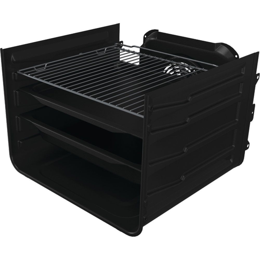 Aragaz GORENJE GEC5B41SG, 4 arzatoare, Electric, L 50 cm, Grill, gri