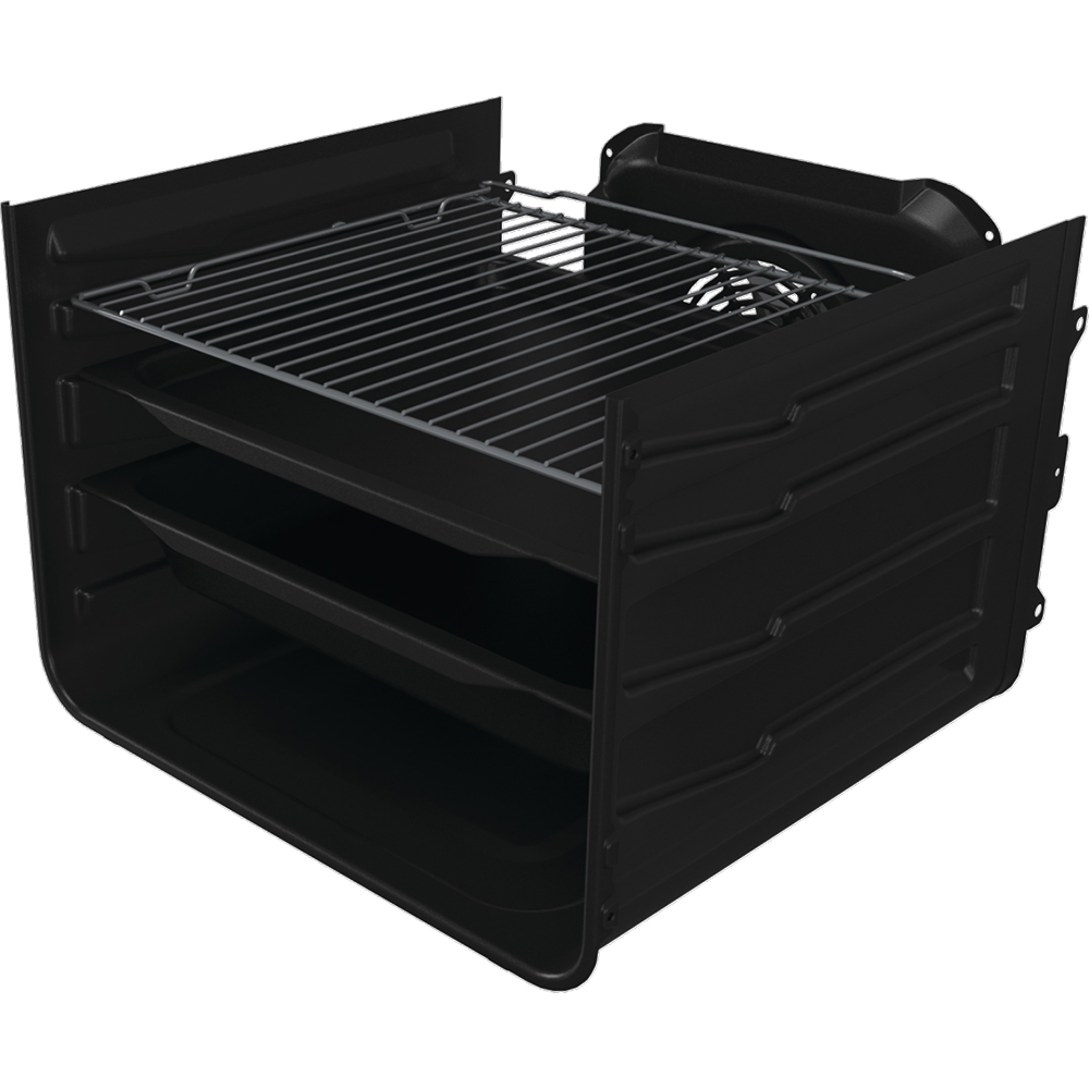 Aragaz GORENJE GEC5B41WG, 4 arzatoare, Electric, L 50 cm, Grill, alb