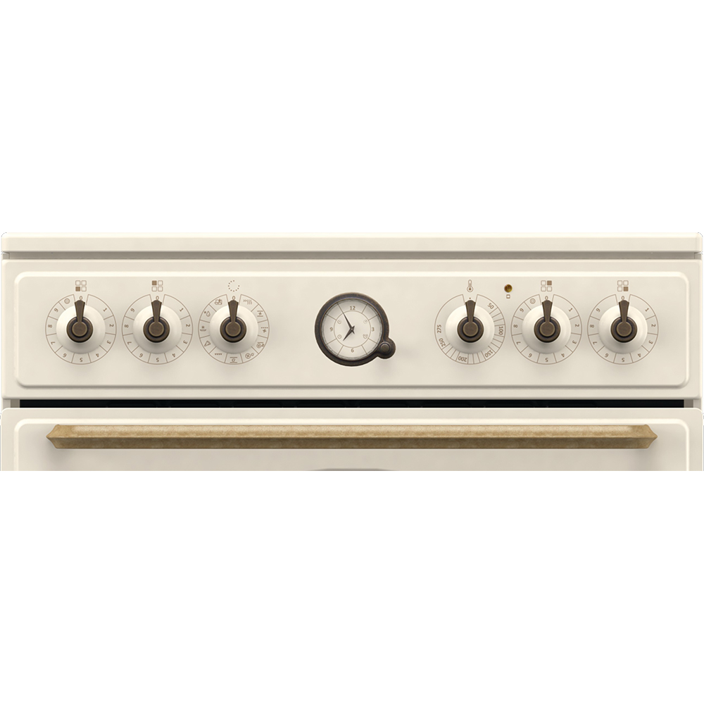 Aragaz GORENJE GECS6B70CLI, 4 arzatoare, Electric, L 60 cm, Grill, bej