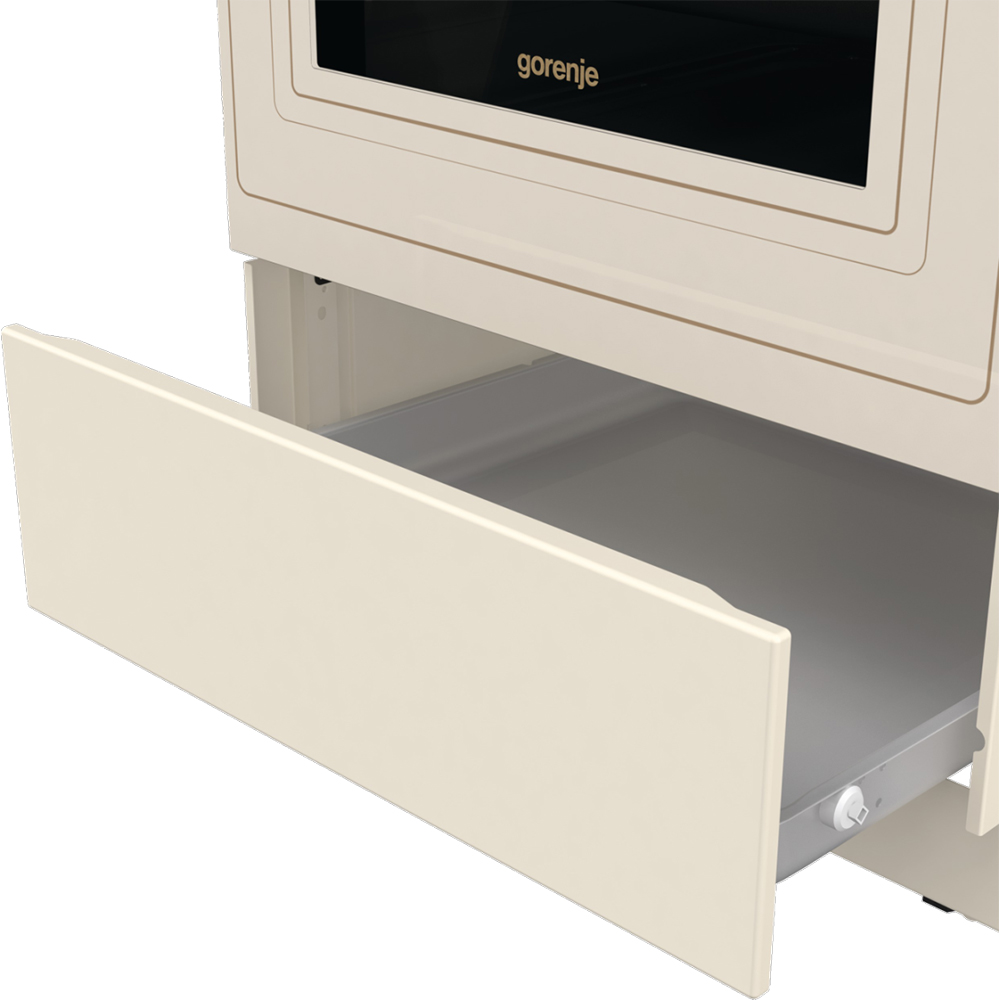Aragaz GORENJE GGI5BCLI, 4 arzatoare, Gaz, L 50 cm, Grill, bej
