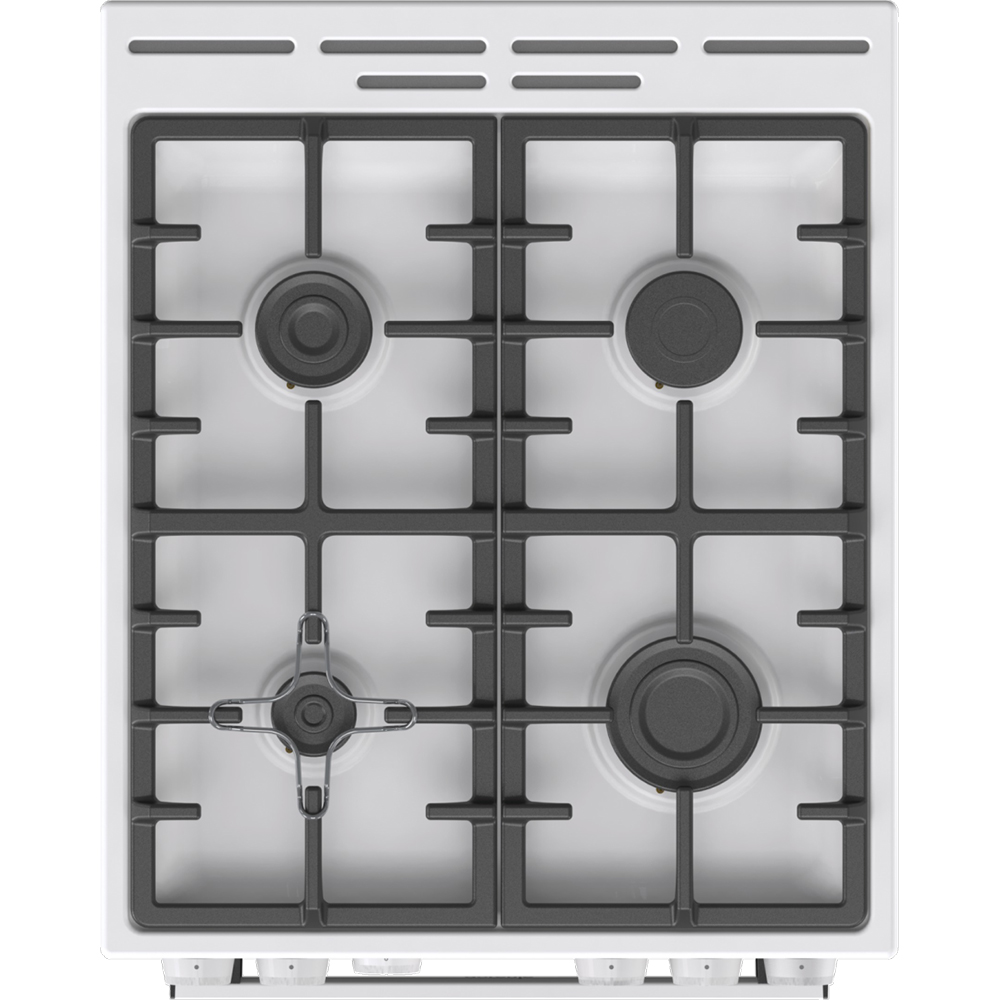 Aragaz GORENJE GGI5C21WF-B, 4 arzatoare, Gaz, L 50 cm, Grill, alb