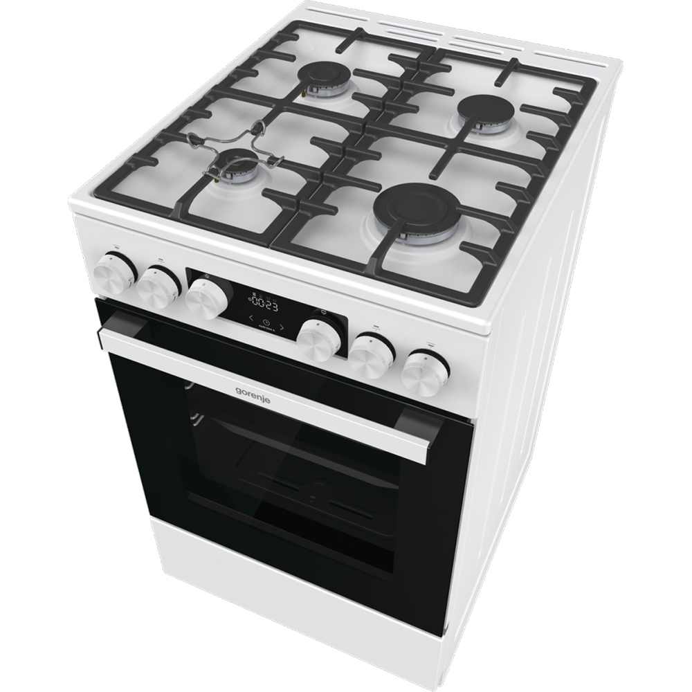 Aragaz GORENJE GGI5C21WF-B, 4 arzatoare, Gaz, L 50 cm, Grill, alb